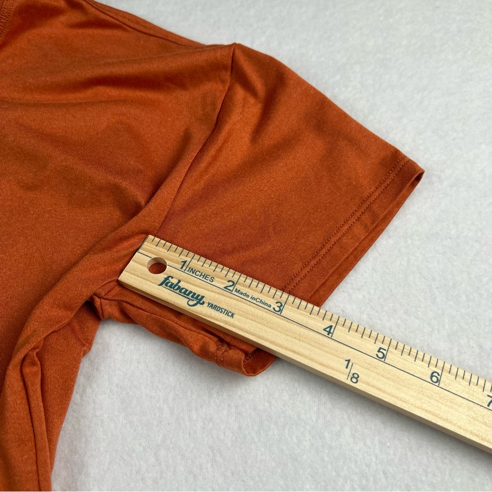 REI Women's Sahara Short Sleeve T-Shirt Papaya‎ Orange Medium - Picture 5 of 7